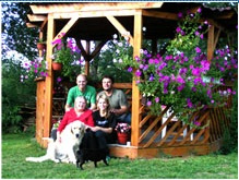 ubytování u Pilných rodina Pilných